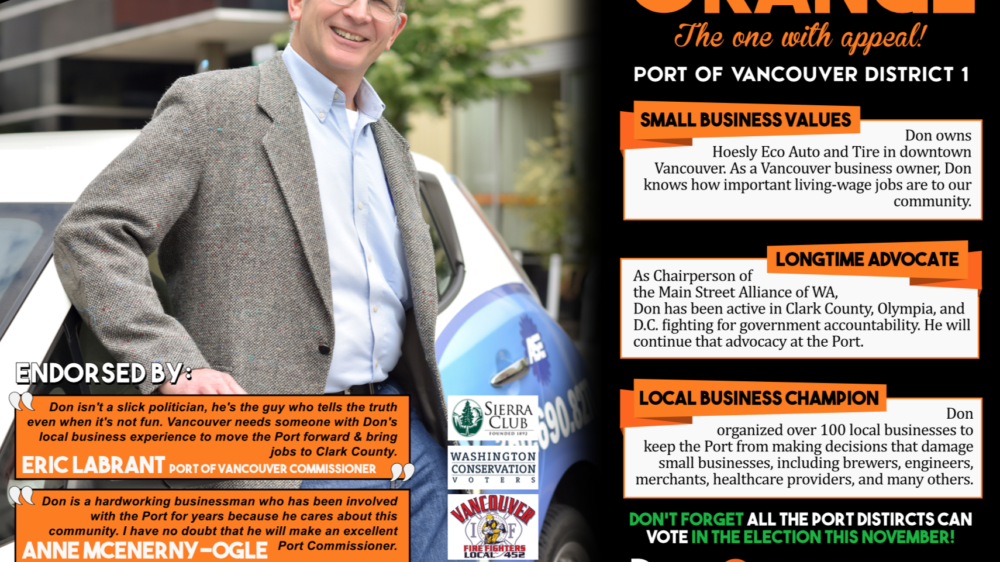 Don Orange Newspaper Ad